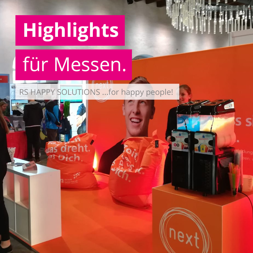 Aktionsnstand mit Slush Eis