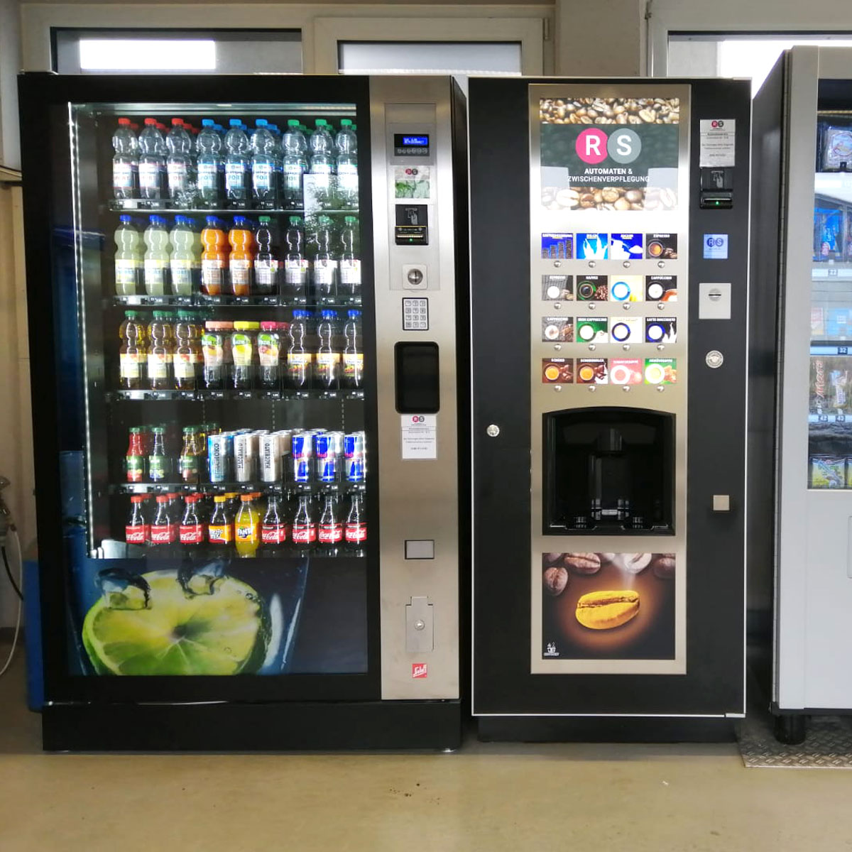 Instant Kaffeeautomat und Getränkeautomat