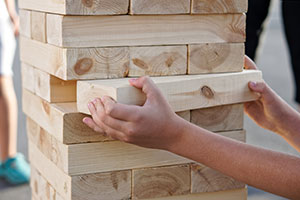 Jenga Holz