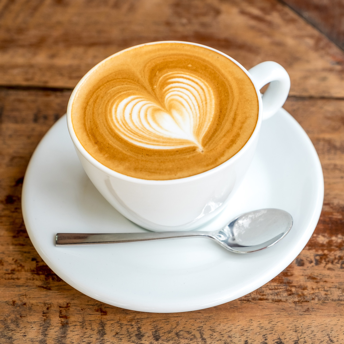 Cappuccino mit Herz